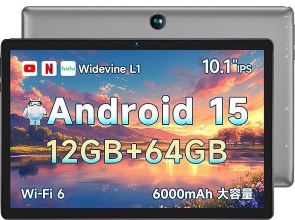 Android 10インチ Wifi タブレット BMax I9 本体、ケース、プライバシーフィルム,128G SD 付き