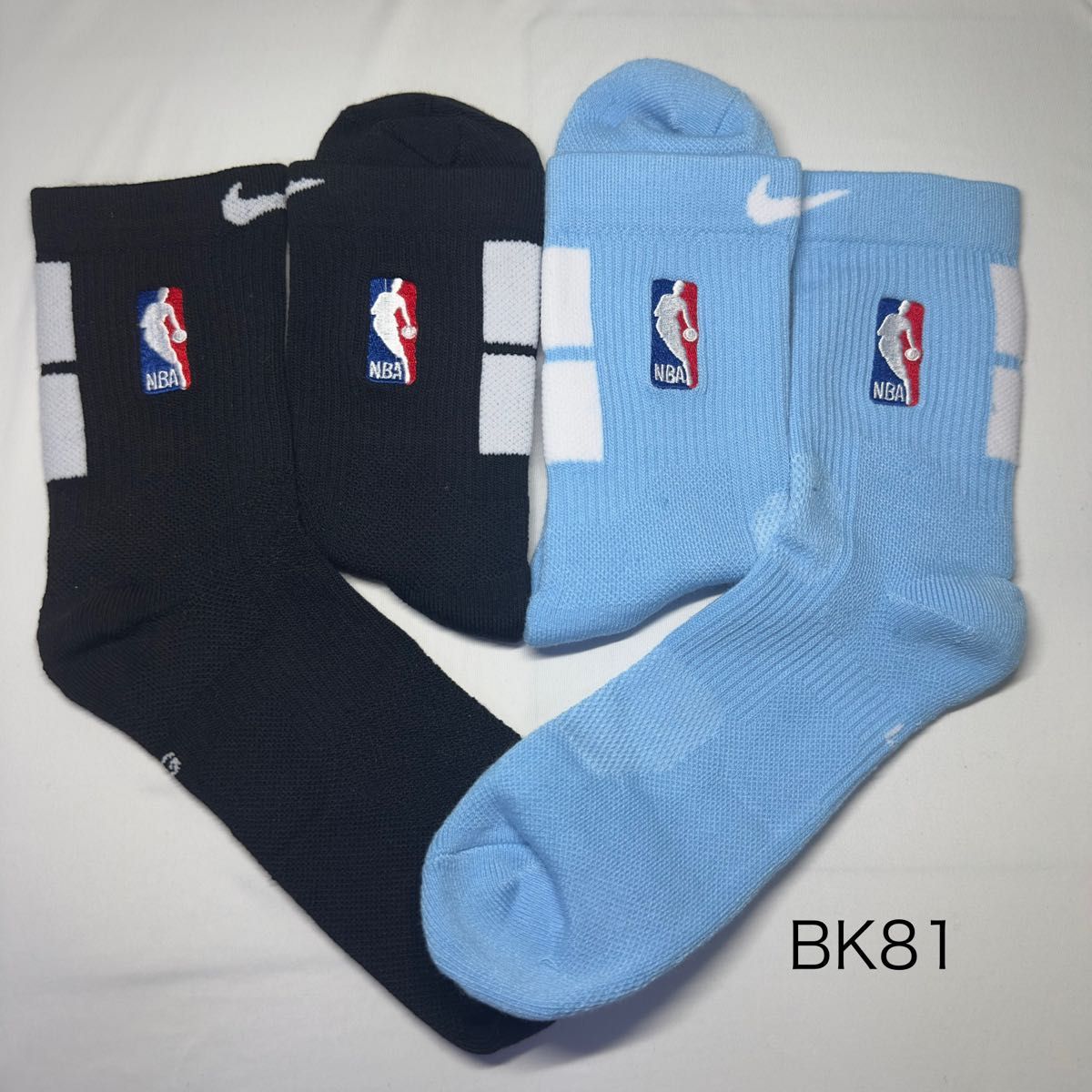 ★新品★ナイキNIKE NBA（26～28cm）バスケットボールソックス靴下2足