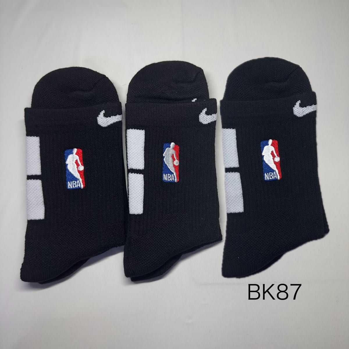 ★新品★ナイキNIKE NBA（26～28cm）バスケットボールソックス靴下3足
