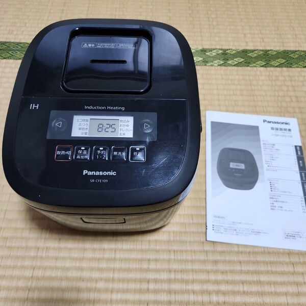 Panasonic IH炊飯器 SR-CFE109 ブラック