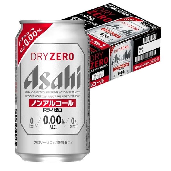 アサヒ ドライゼロ ノンアルコール 350ml 24缶 1ケース