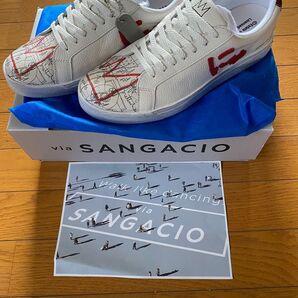 新品未使用 抽選限定 スニーカー via SANGACIO BASQUIAT バスキア