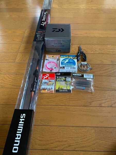 新品未使用 シマノ 20ソアレtt ダイワ 25カルディア メバリング アジングセット