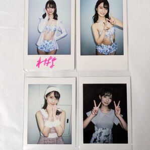 さくらわかな チェキ4枚セット 直筆サイン入り 水着