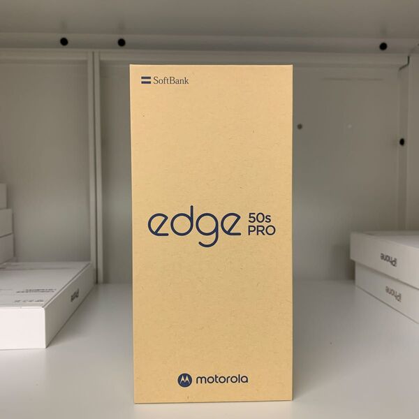 新品未使用・一括購入motorola edge 50s pro 6.7インチ メモリー8GB ストレージ256GB バニラクリーム