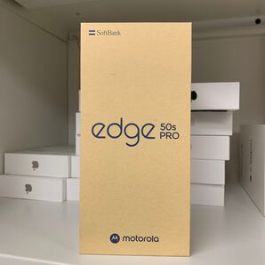 新品未使用・一括購入motorola edge 50spro 6.7インチ メモリー8GBストレージ256GBブラックビューティー