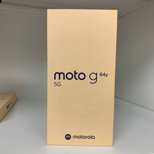 新品未使用・一括購入・moto g64y 5G 6.5インチ メモリー4GB ストレージ128GB スペースブラック