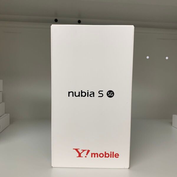 新品未使用・一括購入・ZTE nubia S 5G A403ZT ホワイト