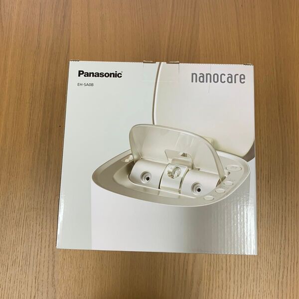 新品未使用・パナソニック スチーマー ナノケア / 温冷・化粧水ミストタイプ EH-SA0B-N (ゴールド調)
