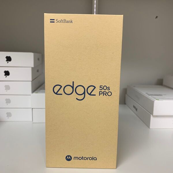 新品未使用・一括購入・motorola edge 50s pro ブラックビューティー