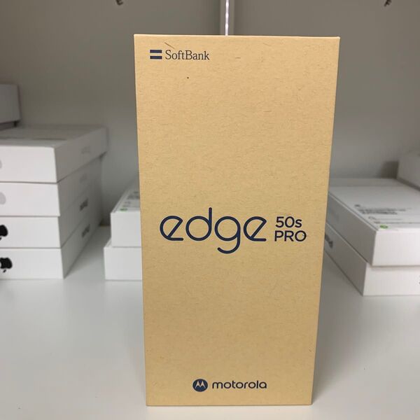 新品未使用・一括購入・motorola edge 50s pro ブラックビューティー