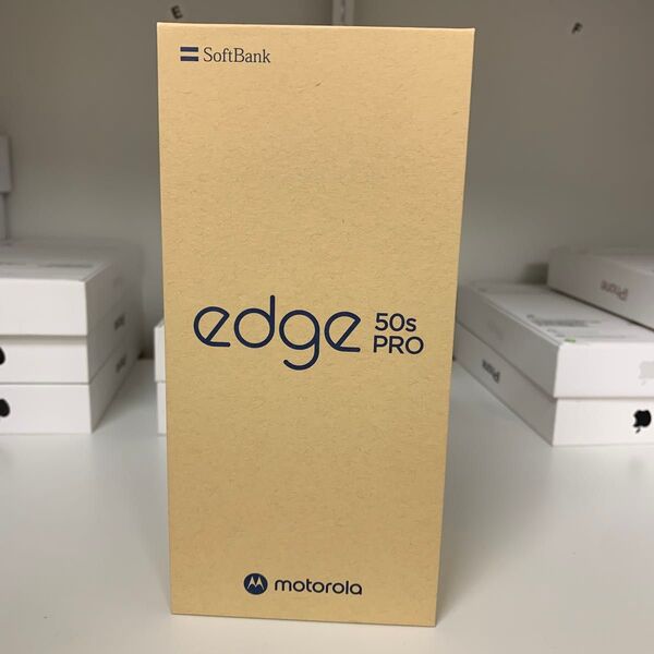 新品未使用・一括購入・motorola edge 50s pro ブラックビューティー