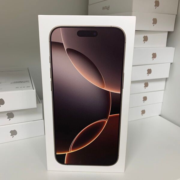 新品未開封・一括購入・iPhone 16 Pro Max 256GB デザートチタニウム