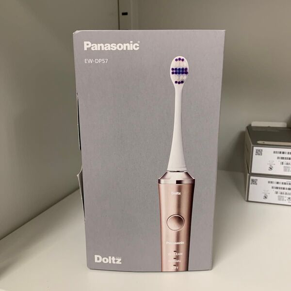 新品未使用・音波振動ハブラシ ドルツ EW-DP57-P (ピンク)