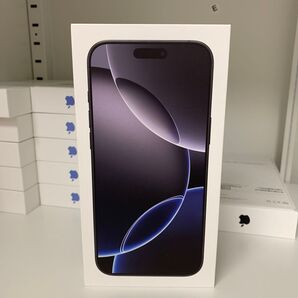 新品未開封・一括購入・iPhone 16 Pro Max 256GB ブラックチタニウム