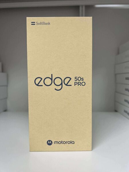 新品未開封・一括購入・motorola edge 50s pro メモリー8GB ストレージ256GB バニラクリーム