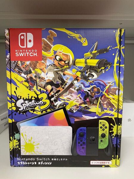 新品未使用・Nintendo Switch 有機ELモデル スプラトゥーン3エディション