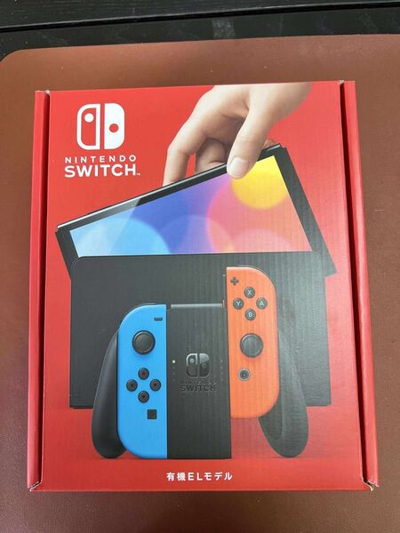 新品未開封・Nintendo Switch 有機ELモデル ネオンブルー ネオンレッド