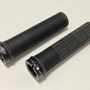 Force フォース FIXX ロックオングリップ シングルロック ブラック 自転車 クロスバイク ミニベロ フラットバーハンドル