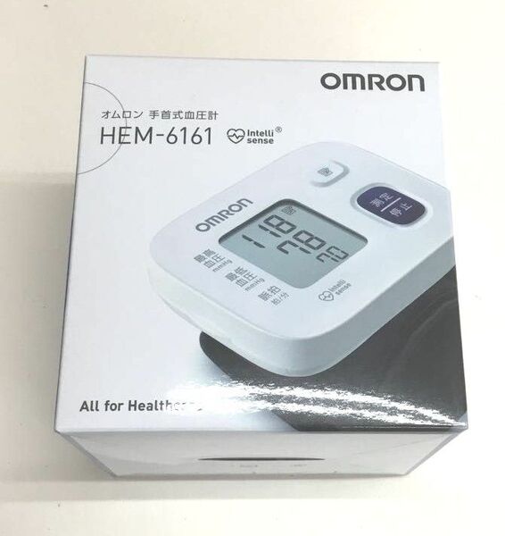 新品 オムロン 手首式血圧計 HEM6161