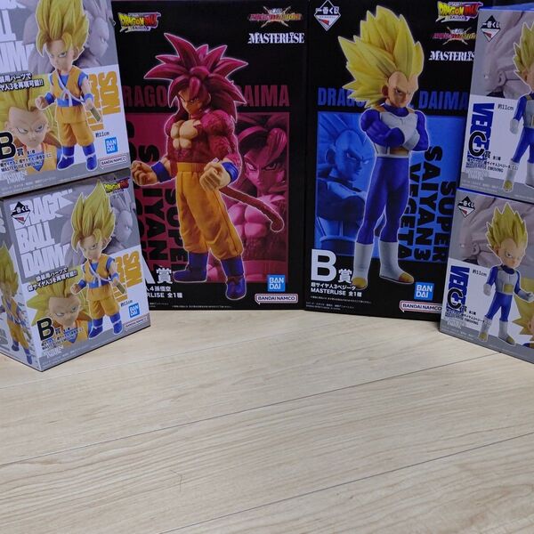 一番くじ ドラゴンボール VSオムニバスCROSS A賞 B賞 ドラゴンボール DAIMA B賞2体 C賞 2体 全6体セット