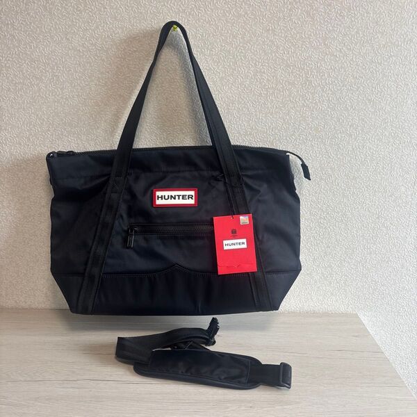 HUNTER ハンタートートバッグ 黒 ブラック 新品 未使用