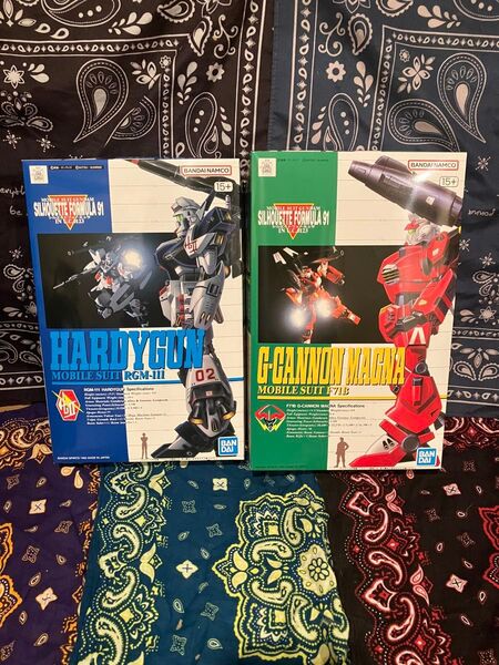 1/100 Gキャノンマグナ& 1/100 ハーディガン 2個SET
