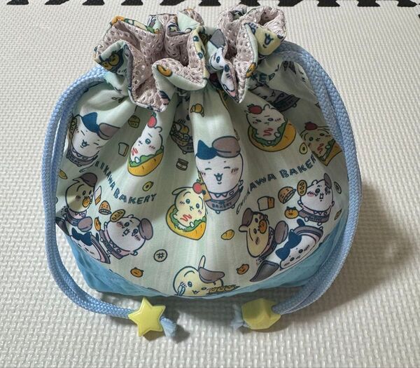 保冷・保温 ハンドメイド ちいかわベーカリー お弁当袋のみ 洗える