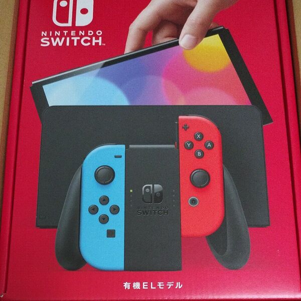 新品未開封 Nintendo Switch 有機ELモデル ネオンブルー ネオンレッド