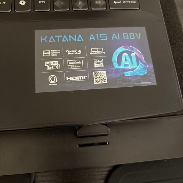 MSI ゲーミングノートパソコン KATANA A15 AI B8V