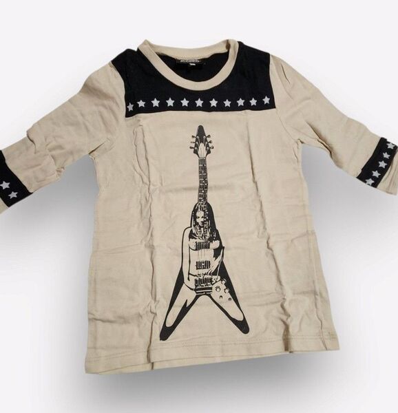 HYSTERIC GLAMOUR Tシャツ 七分袖 ヒステリックグラマー ヴィンテージ ギター ヒスガール