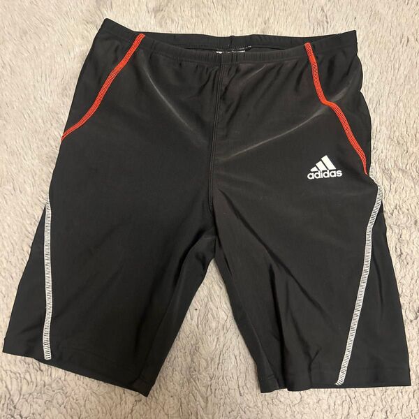アディダスadidas 160 ブラック スイムパンツ 男の子 スイムウエア
