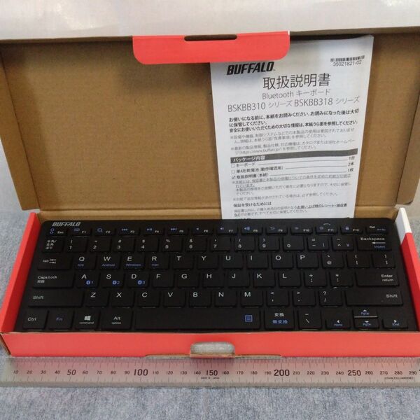 BUFFALO Bluetoothキーボード BSKBB310シリーズ ブラック