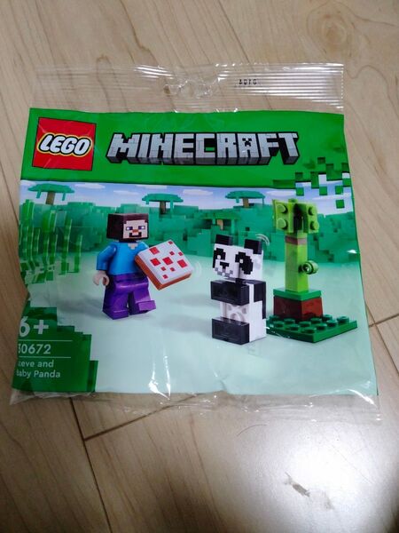 レゴ LEGO マインクラフト 30672 スティーブと赤ちゃんパンダ
