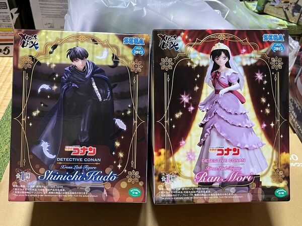 名探偵コナン Xross Link 毛利蘭 工藤新一 フィギュア