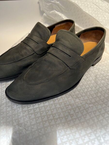 Bally バリー シューズ モカシン ローファー メンズ スイス製 本革 箱付