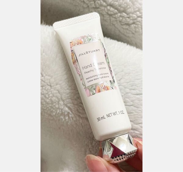 ジルスチュアートハンドクリーム ピーチーチュベローズ30g