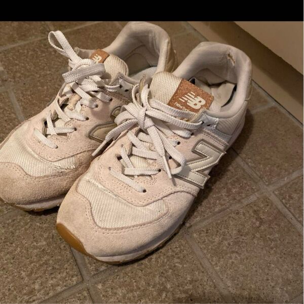 New Balance 574 ホワイト スニーカー ニューバランス