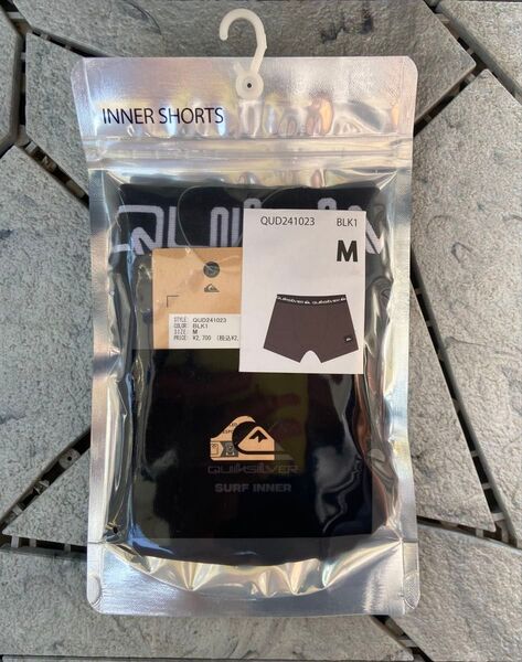 新品 クイックシルバー サーフインナー Mサイズ サーフィン 水着 ウェットスーツ インナーパンツ インナーショーツ 送料無料