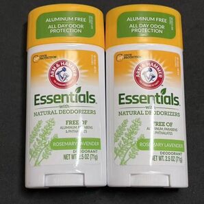 2本セット アーム & ハンマー ハマー arm&hammer ナチュラルデオドラント フレッシュ アルミニウムフリー 71g