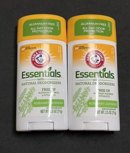 2本セット アーム & ハンマー ハマー arm&hammer ナチュラルデオドラント フレッシュ アルミニウムフリー 71g