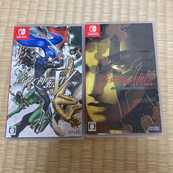 Switchソフト 真・女神転生3と真・女神転生5セット