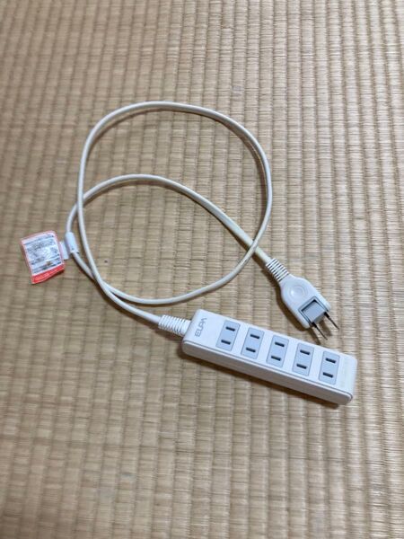 電源タップ 5個口コンセント 1m延長コード