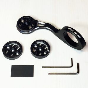 【新品】アルミ製サイクルコンピュータマウント 【下位置・アンダーポジション】