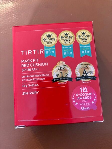 TIRTIR ティルティル マスクフィットレッドクッション ファンデーション 21N