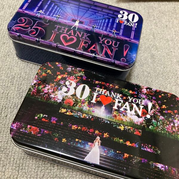 安室奈美恵 30周年記念 カンカン 空箱 2種類セット