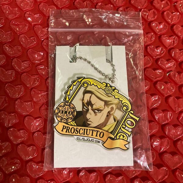 ジョジョの奇妙な冒険 第5部 黄金の風 プロシュート デコフレアクリルキーホルダー