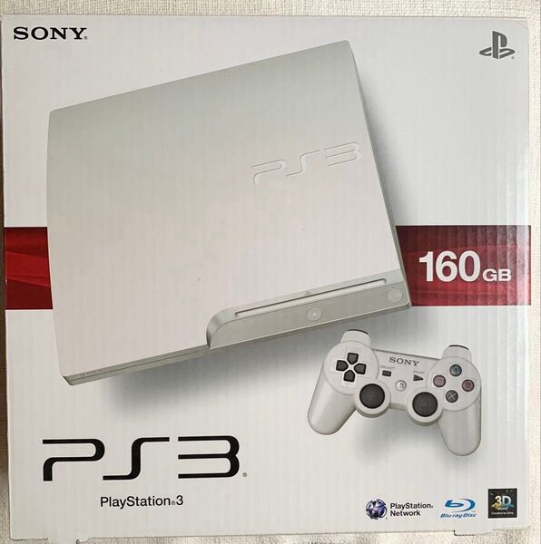 【動作確認済】SONY PlayStation 3 (CECH-3000A) 160GB 本体セット