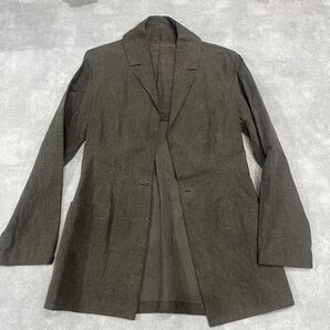 MA+ テーラードジャケット コットンリネン エムエー クロス グレー