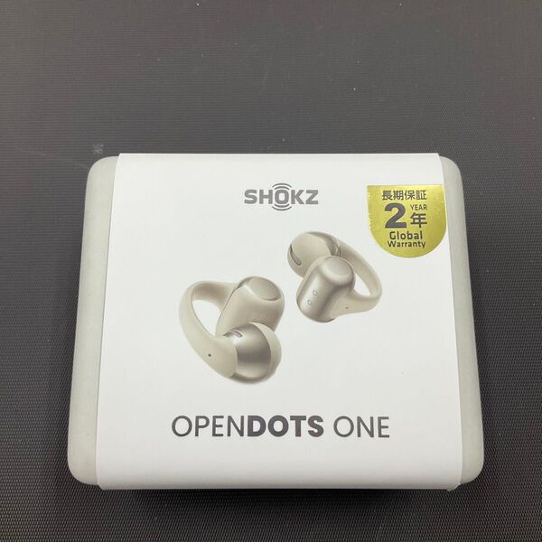 新品未開封品 Shokz イヤーカフ型イヤホン OpenDots ONE グレー Grey ワイヤレスイヤホン